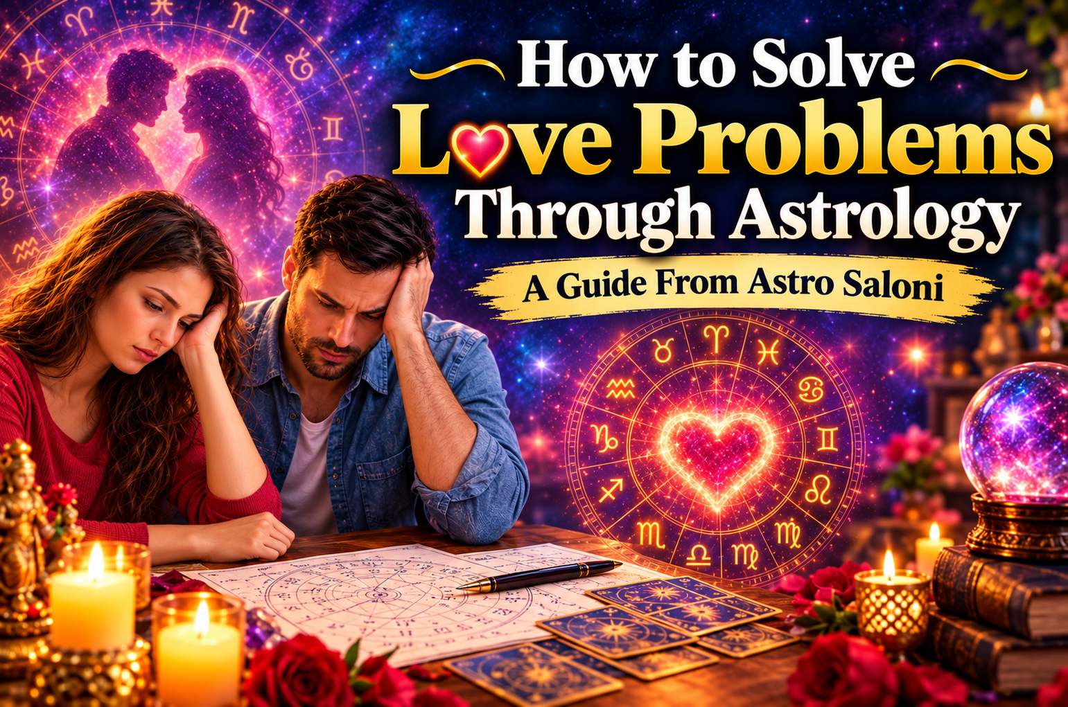 How to Solve Love Problems Through Astrology: A Guide From Astro Saloni