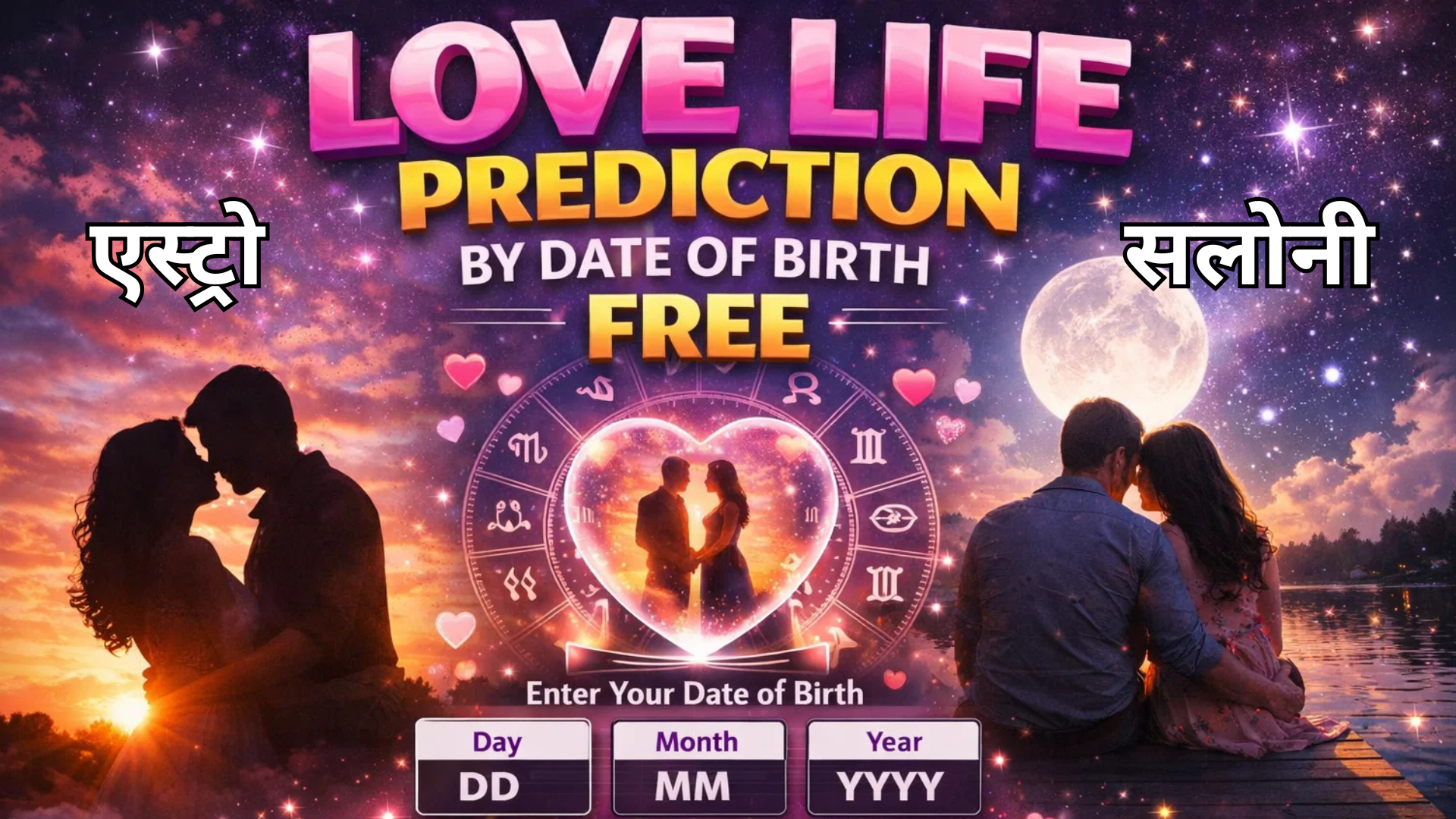 Get Free Love Life Prediction By Your Date of Birth