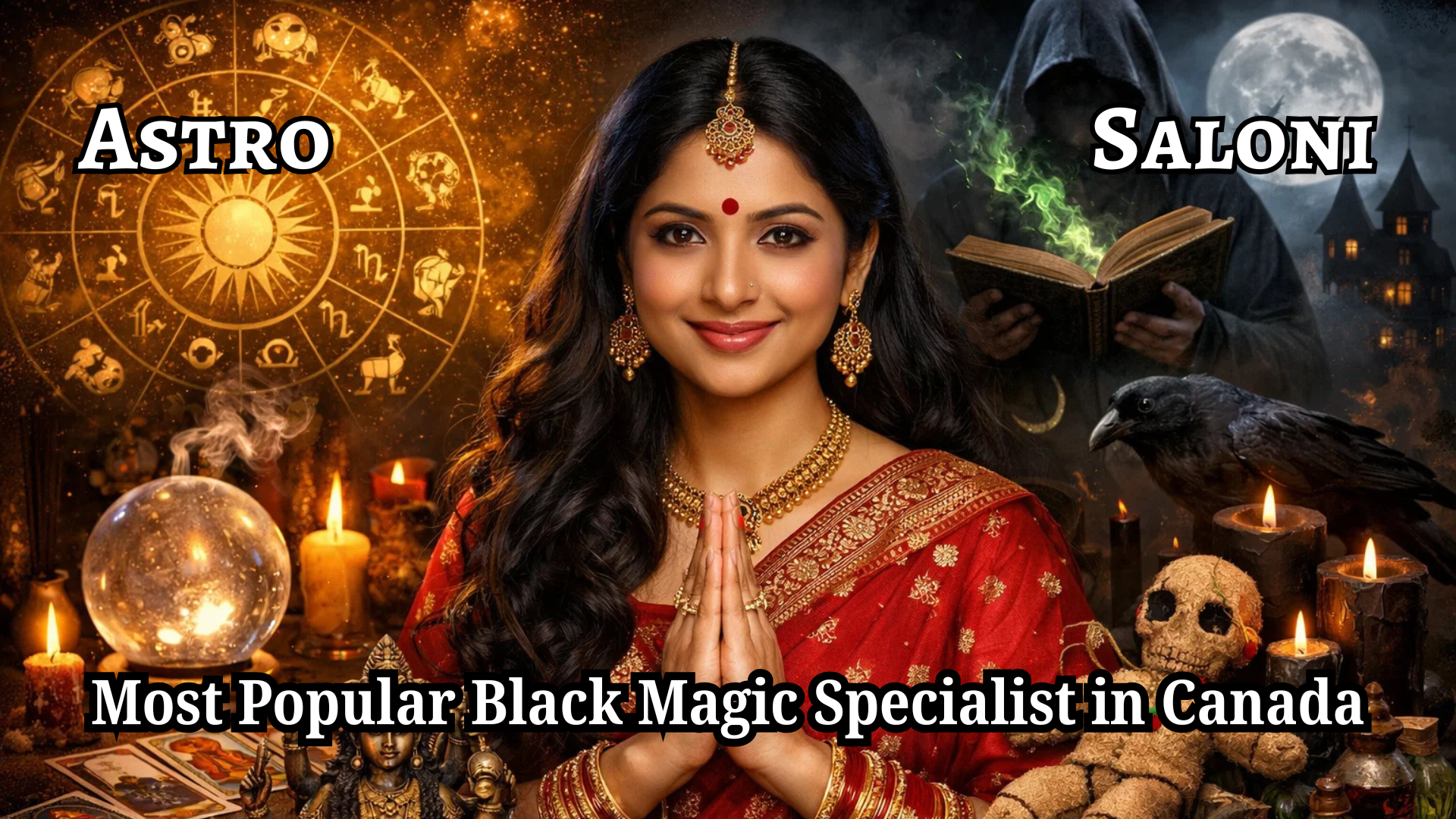 Most Popular Black Magic Specialist in Canada | Trusted & Results-Driven